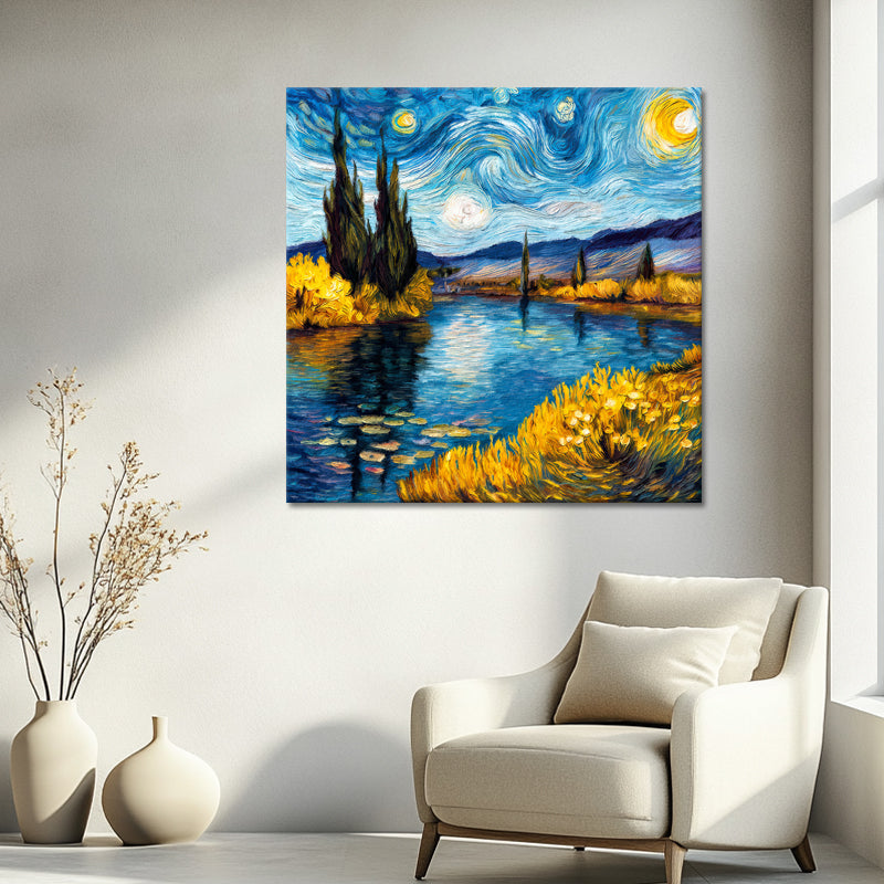 De Sterrennacht - Van Gogh (inspiratie)