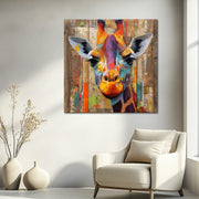 Bunte Giraffe