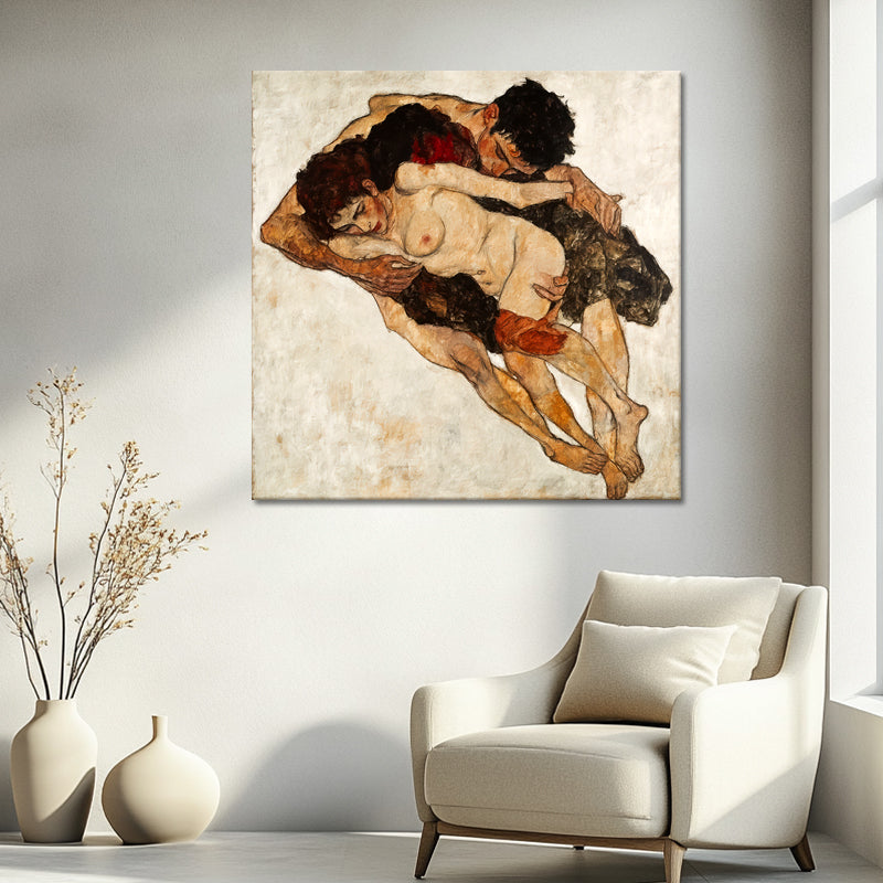 Umarmung – Egon Schiele (Inspiration)