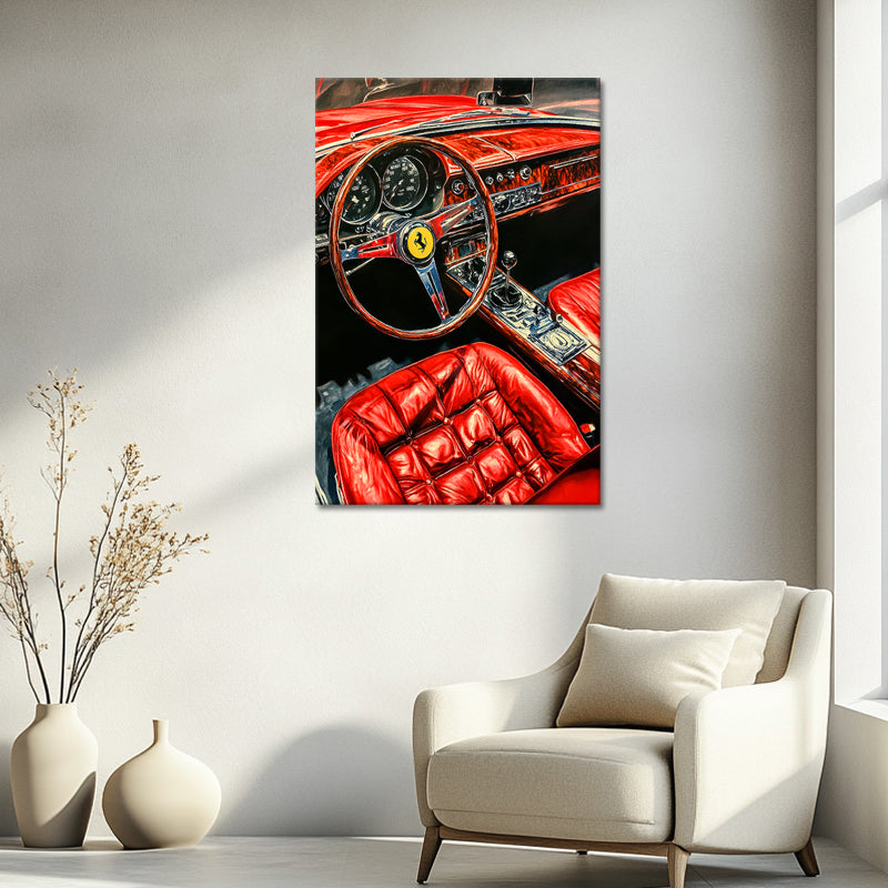 Ferrari-Interieur