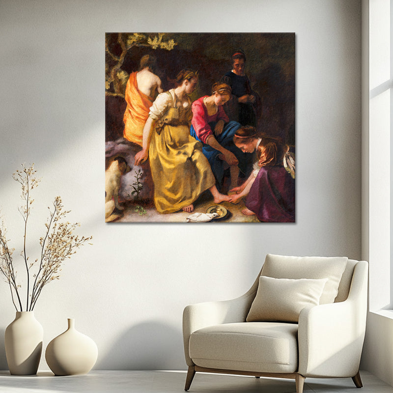 Diana and Her Companions  - Johannes Vermeer