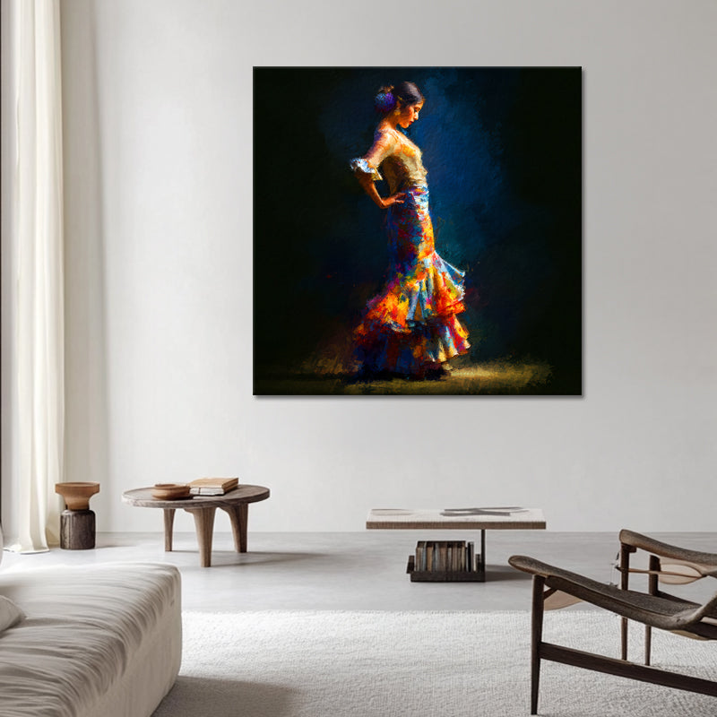 Porträt Spanischer Flamenco