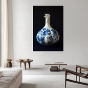 Knoblauch in Delfter Blau