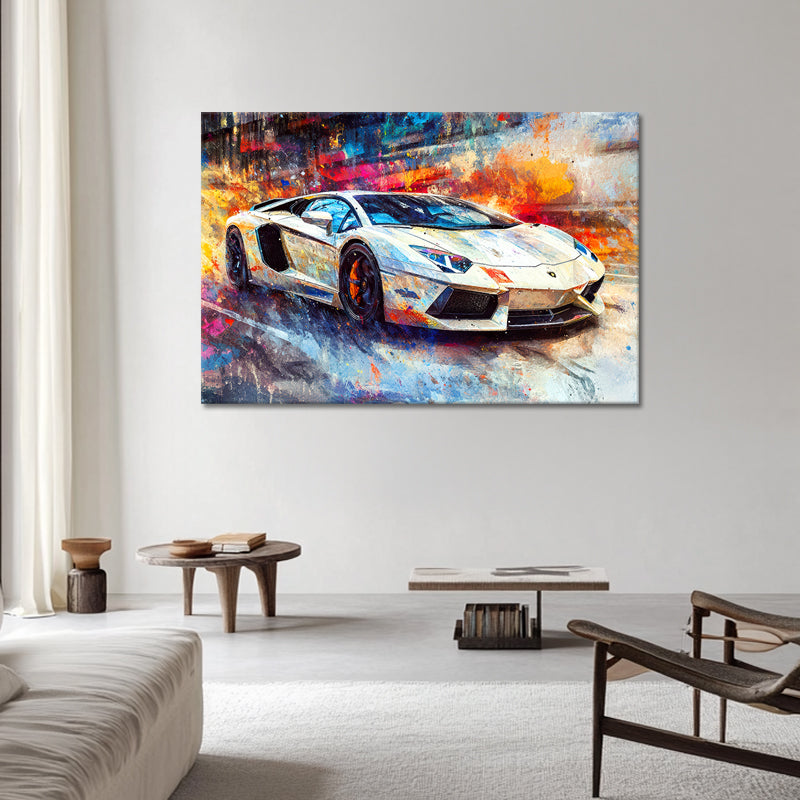 Lamborghini Aventador car dynamic