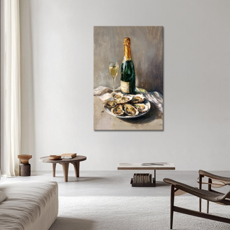 Austern mit Champagner