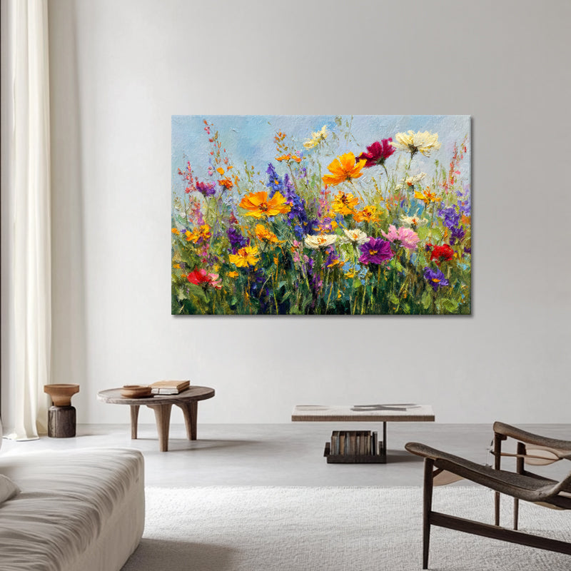 Veld vol bloemen art