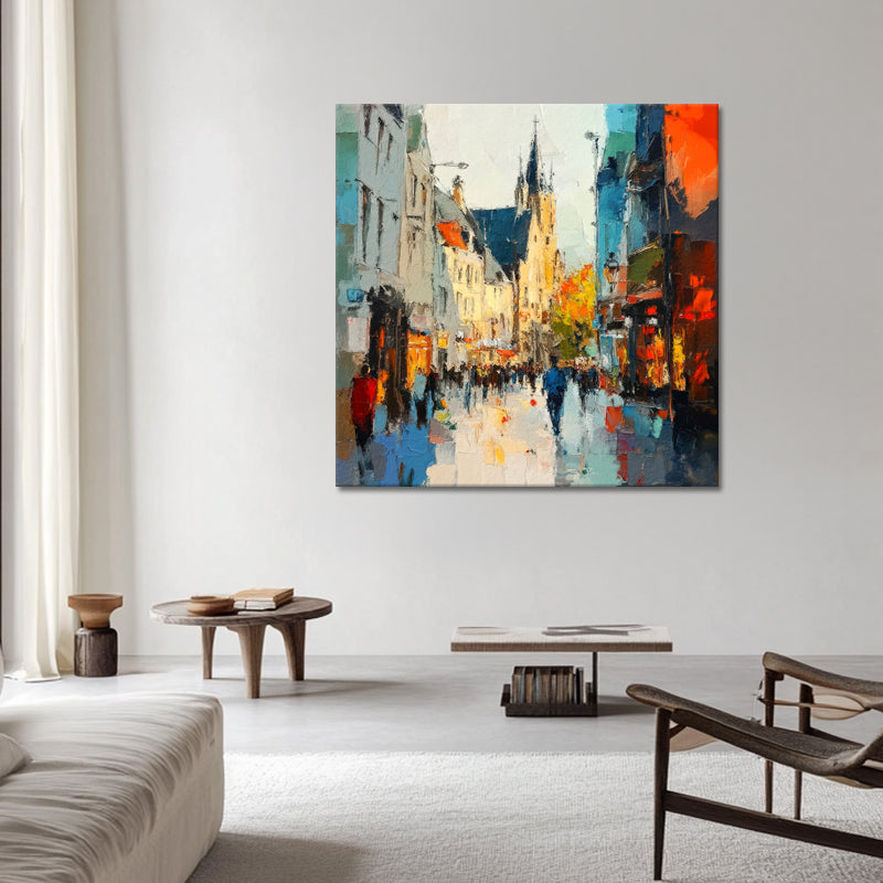 Kunstwerk Stadtansicht Maastricht