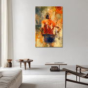 Johan Cruyff 14 - abstrakt
