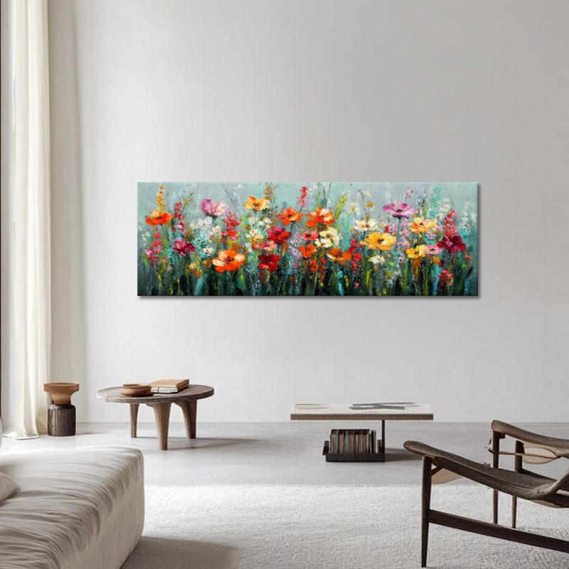 Vrolijk Bloemenveld Panorama