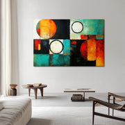 De Abstract - schilderij
