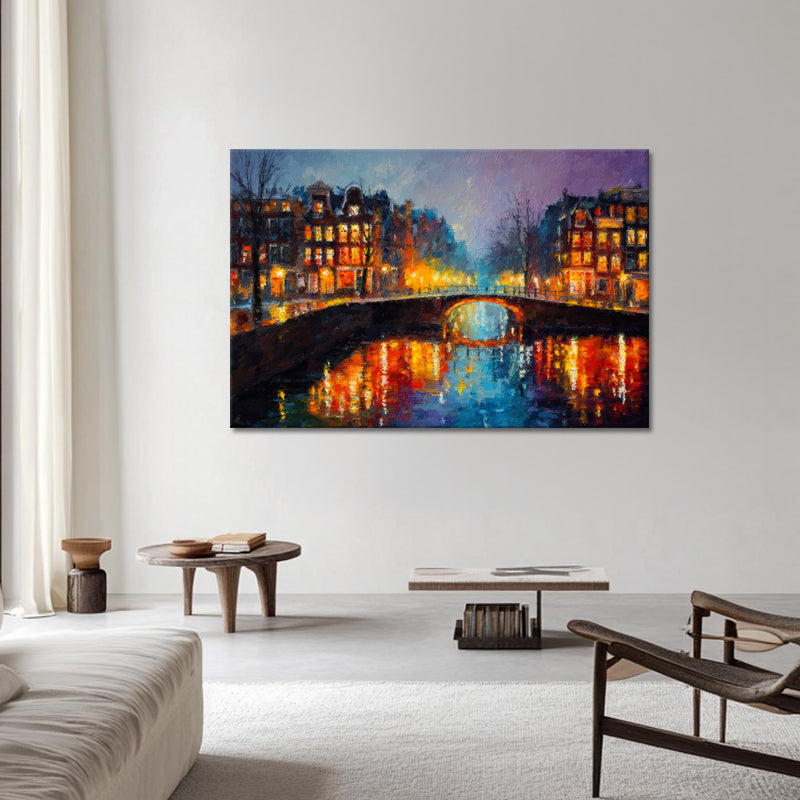 Amsterdamse Gracht bij Nacht