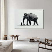 Junge mit Elefant II