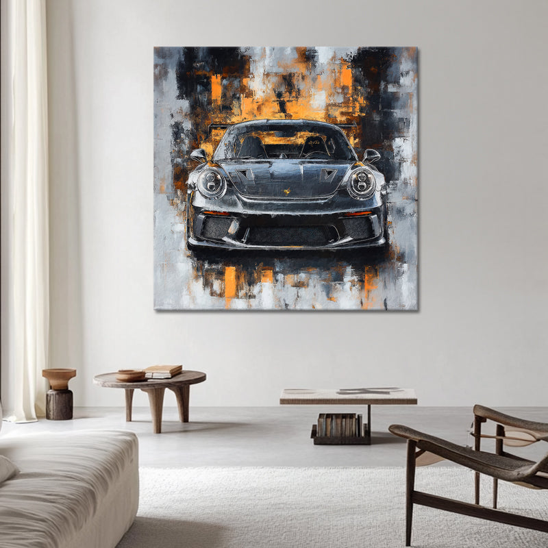 Gemälde Porsche GT3