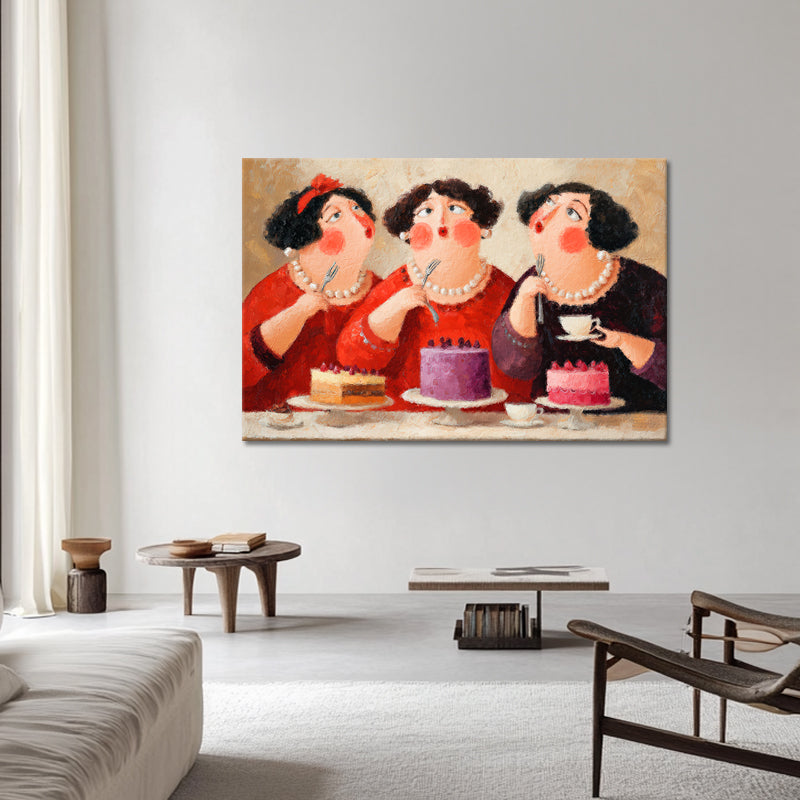 Drie Vrouwen - Dikke Dames Art