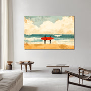 Wellen und Surfer II