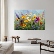 Wilde Blumen in Farbe