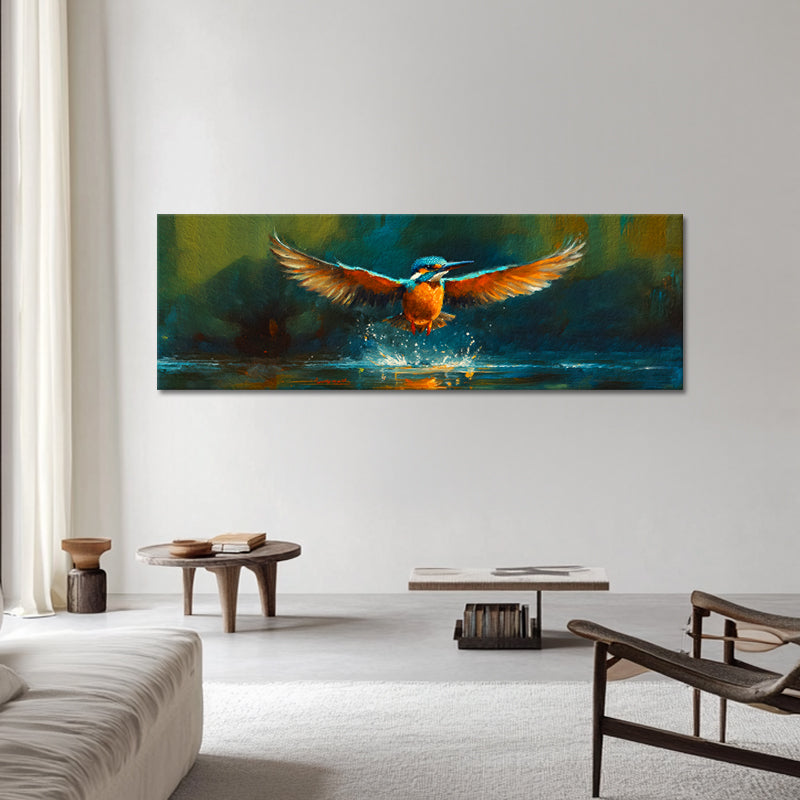 Eisvogel-Kunstgemälde