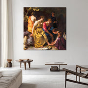 Diana and Her Companions  - Johannes Vermeer