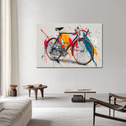Oude Racefiets in Kleur