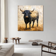 Stier in Donker Licht