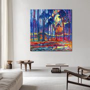 Wälder bei Oele - Piet Mondrian