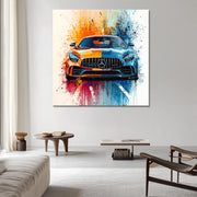 Mercedes-AMG GT schilderij