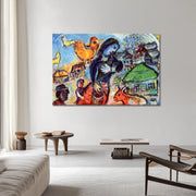 Das Dorf - Marc Chagall