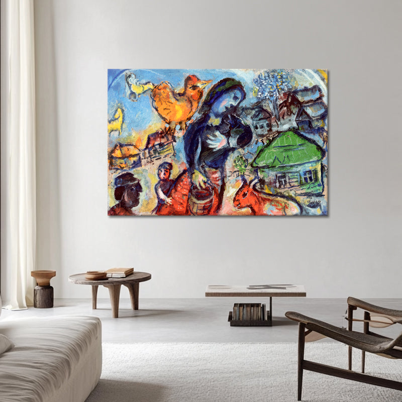 Das Dorf - Marc Chagall
