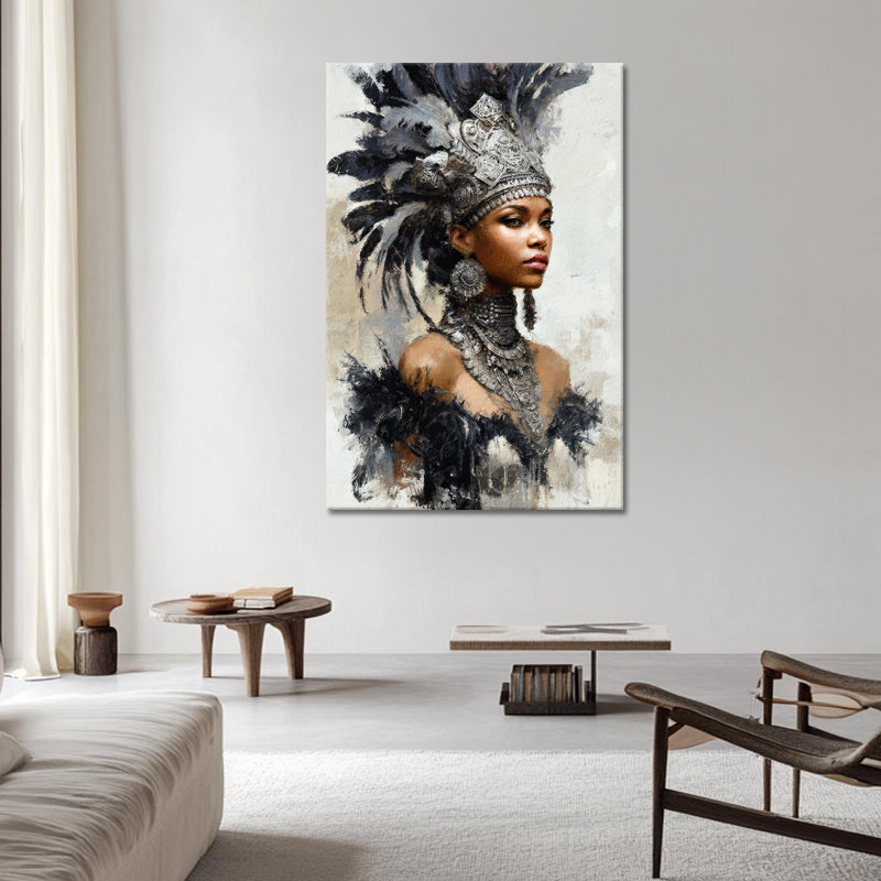 Porträt einer afrikanischen Frau