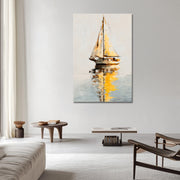 Segelboot auf dem Wasser