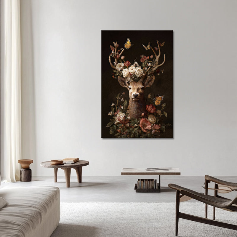 Hert met Bloemen