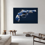 Porseleinen Revolver