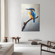 Eisvogel-Gemälde Kunst