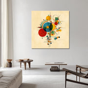 Geometrische Kreise – Kandinsky (Inspiration)