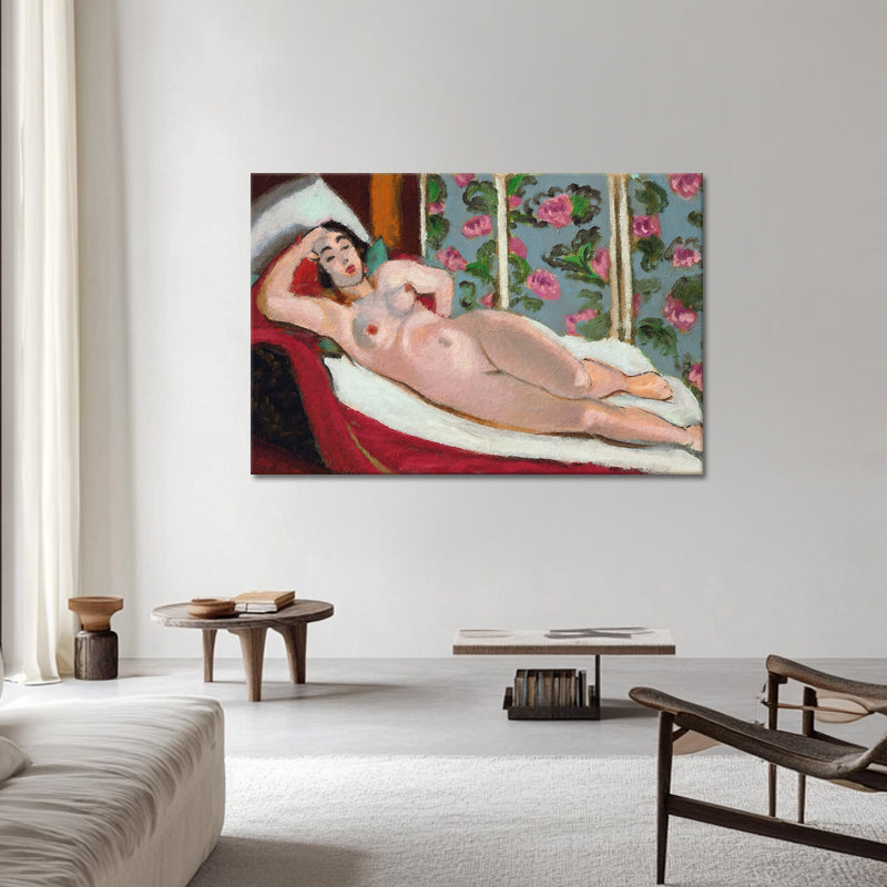 Naked on a Chaise Longue - Henri Matisse