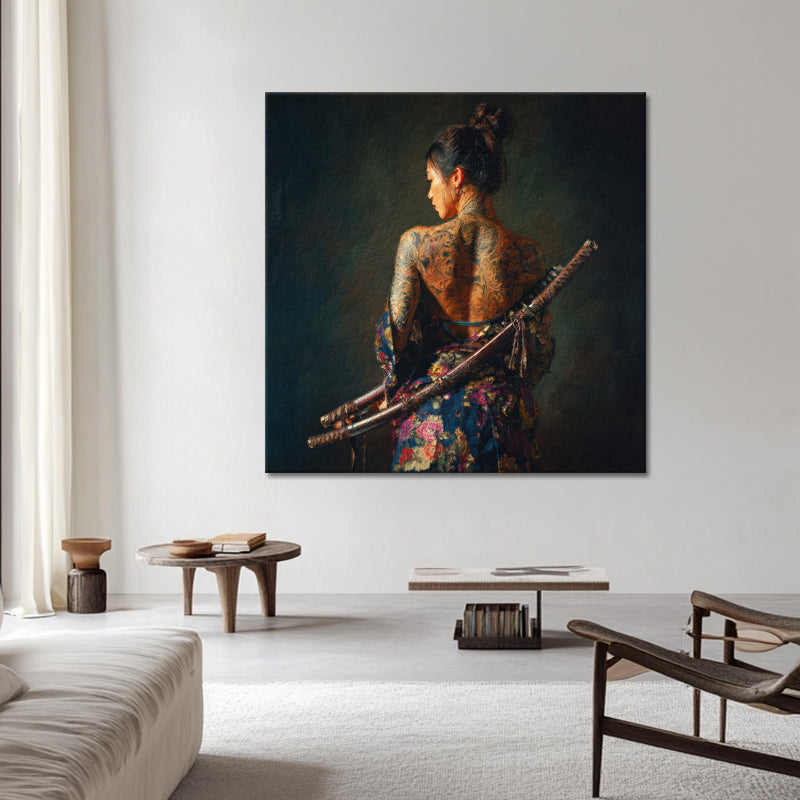 Samurai-Frau