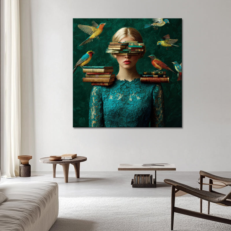 Surreales Frauenporträt