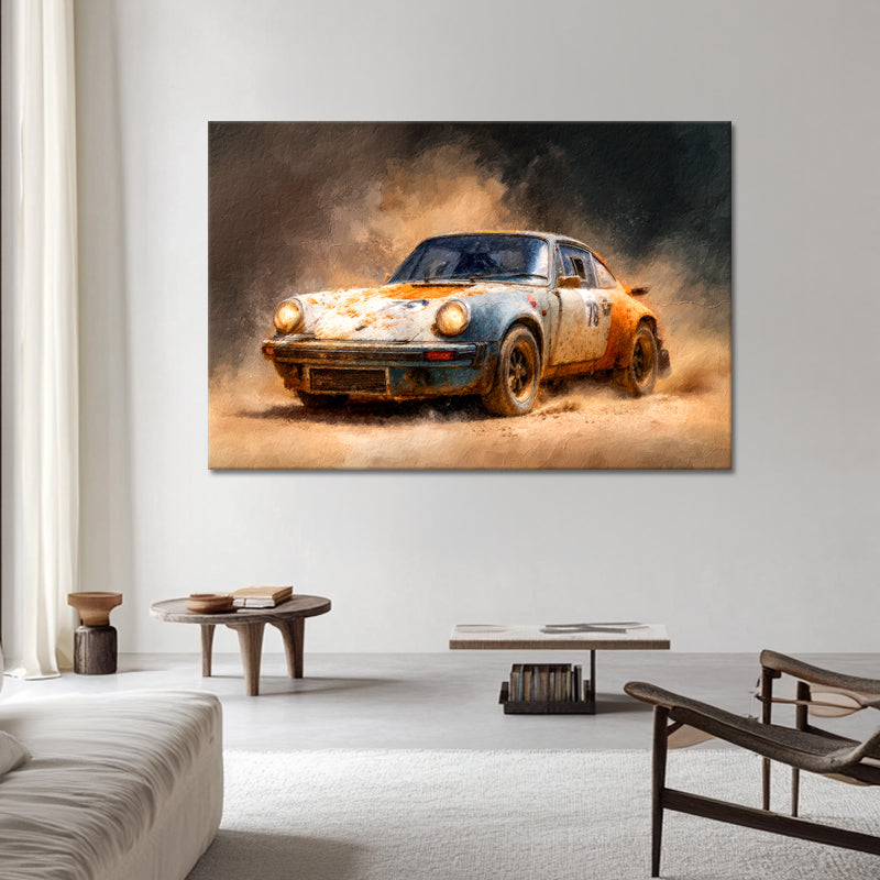 Klassische Porsche-Rallye