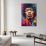 Muziek icoon Jimi Hendrix