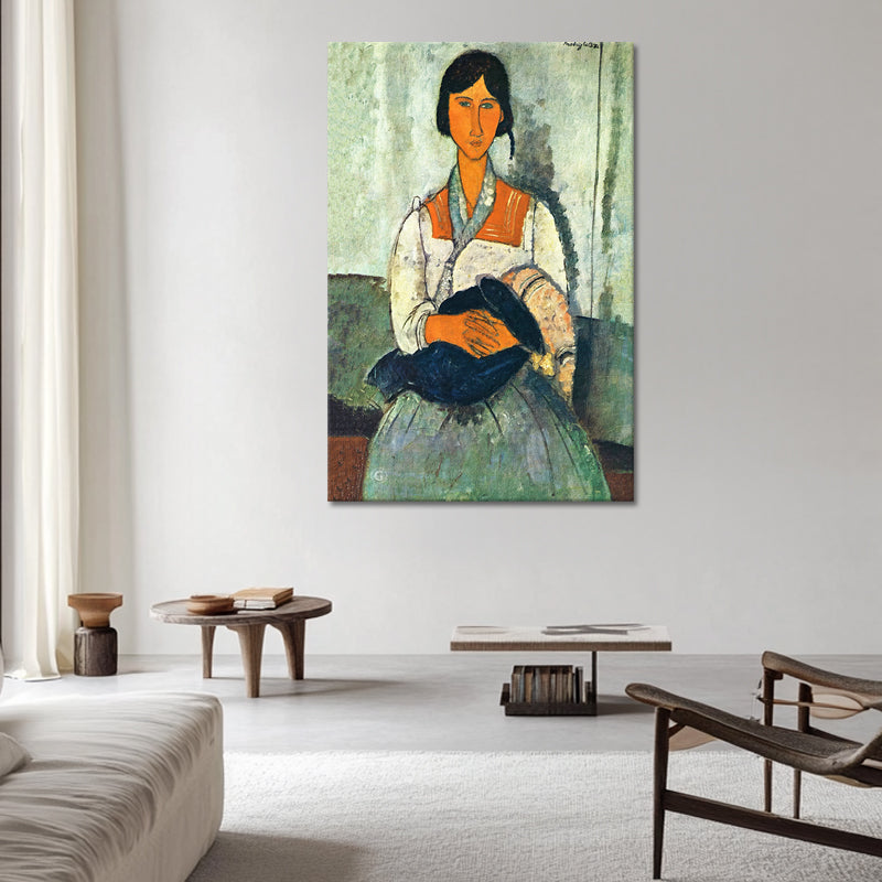 Zigeunerin mit Kind - Amedeo Modigliani