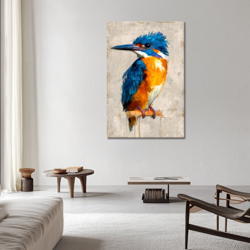 Eisvogel-Gemälde Kunst