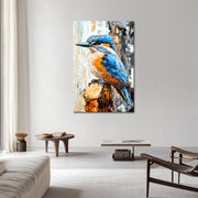Gemälde Eisvogel II