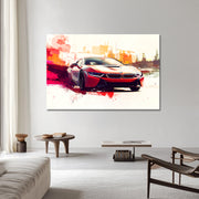 Abstracte BMW i8