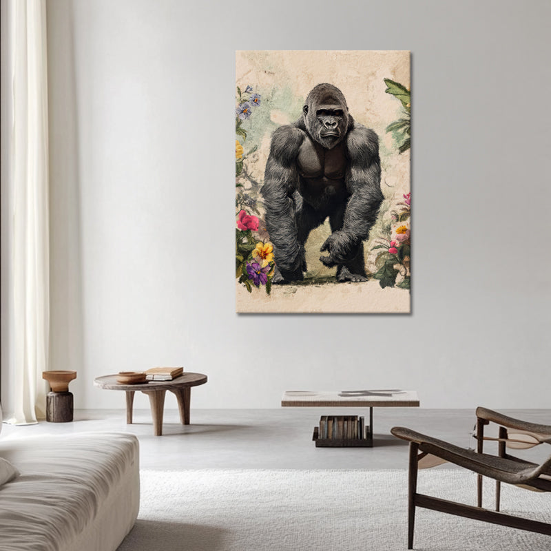 Grauer Gorilla Porträt