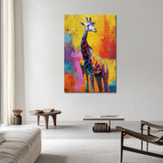 bunte Giraffe