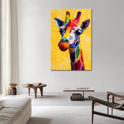 Giraffe in kleur