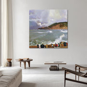 Wellenbrecher - Joaquín Sorolla