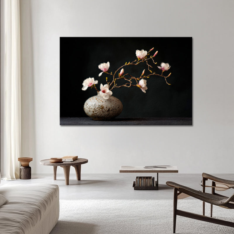 Magnoliatak in Chinese Vaas