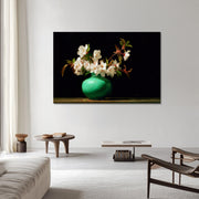 Apfelblüten in einer Vase