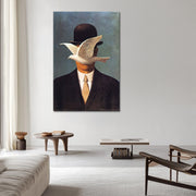 Mann mit Melone - René Magritte